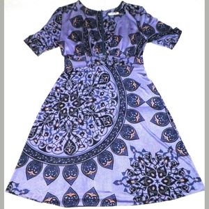 Women's S Nieves Lavi New York Purple Dress